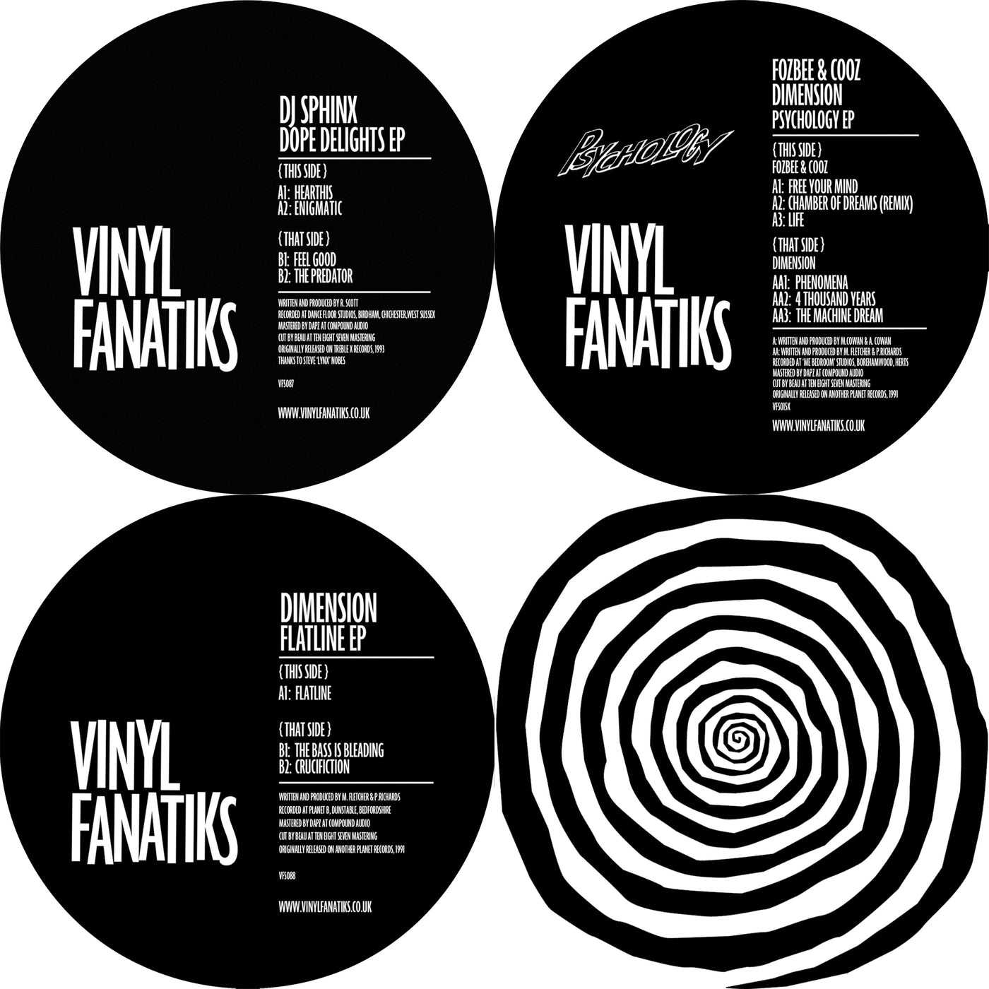 The Halloween Bundle - Fozbee & Cooz / Dimension / DJ Sphinx - VFS015X/087/088