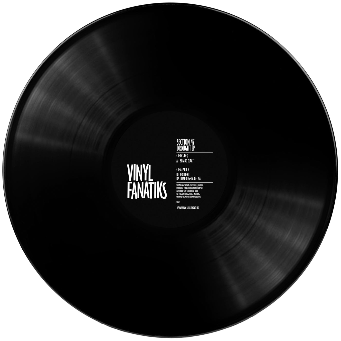 Section 47 - Drought EP - VFS079 - BLACK VINYL