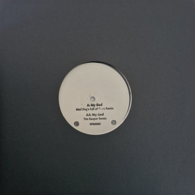 Mad Dog  - My God (Mad Dog & Time Reaper Remixes) - VFS058X - 10" Test Press