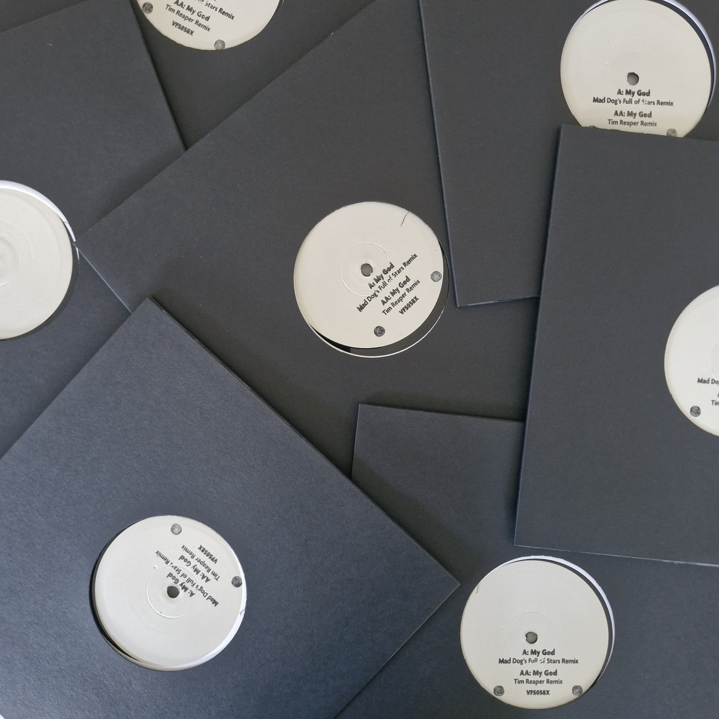 Mad Dog  - My God (Mad Dog & Time Reaper Remixes) - VFS058X - 10" Test Press