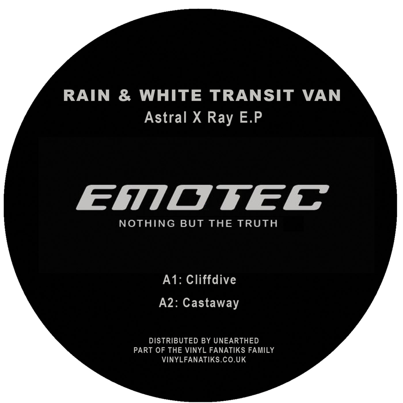 MONTHLY BONUS - Rain & White Transit Van - Astral X-Ray EP - EMOTEC004 (12" Vinyl & Digital WAVs)