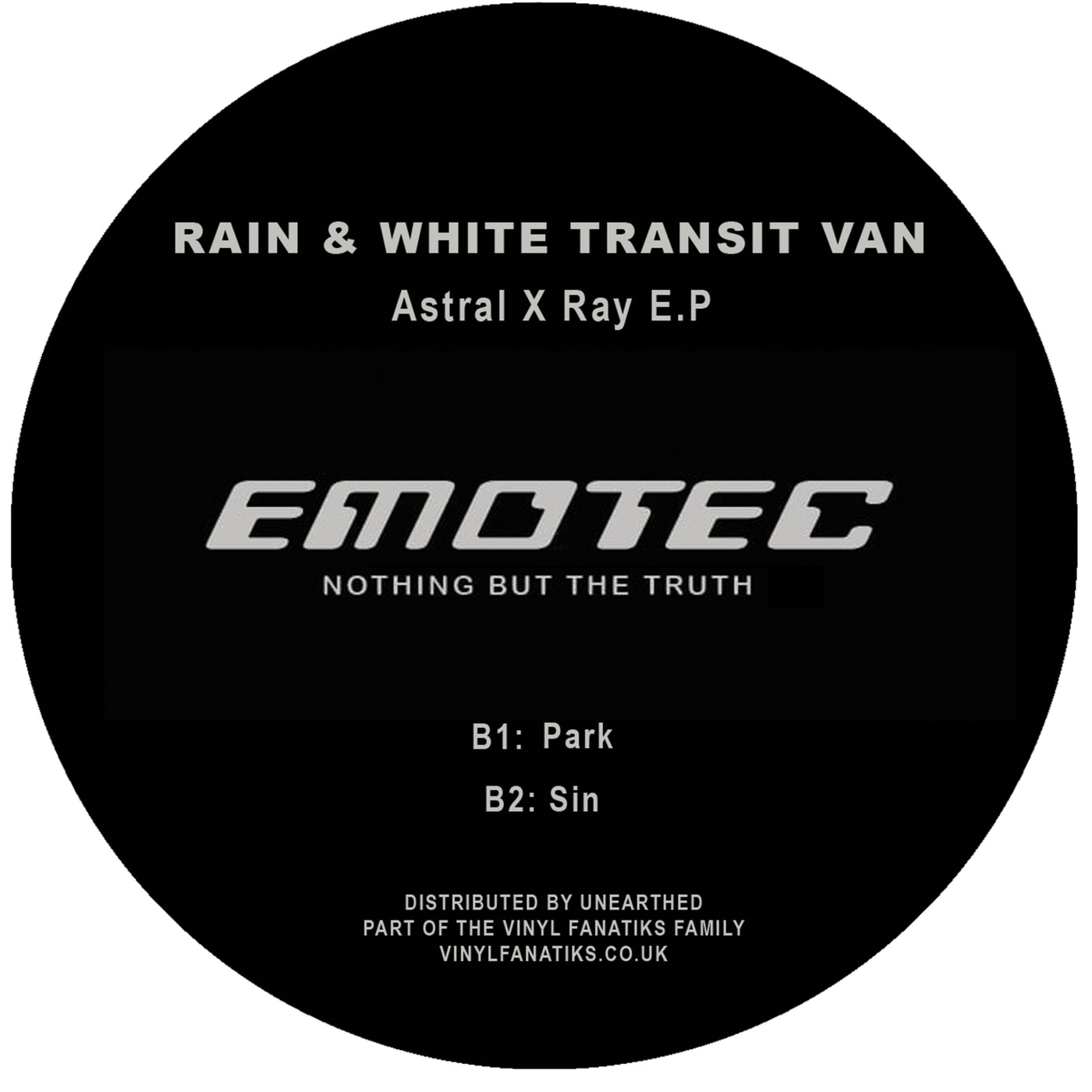 Rain & White Transit Van - Astral X-Ray EP - EMOTEC004 (12" Vinyl & Digital WAVs)