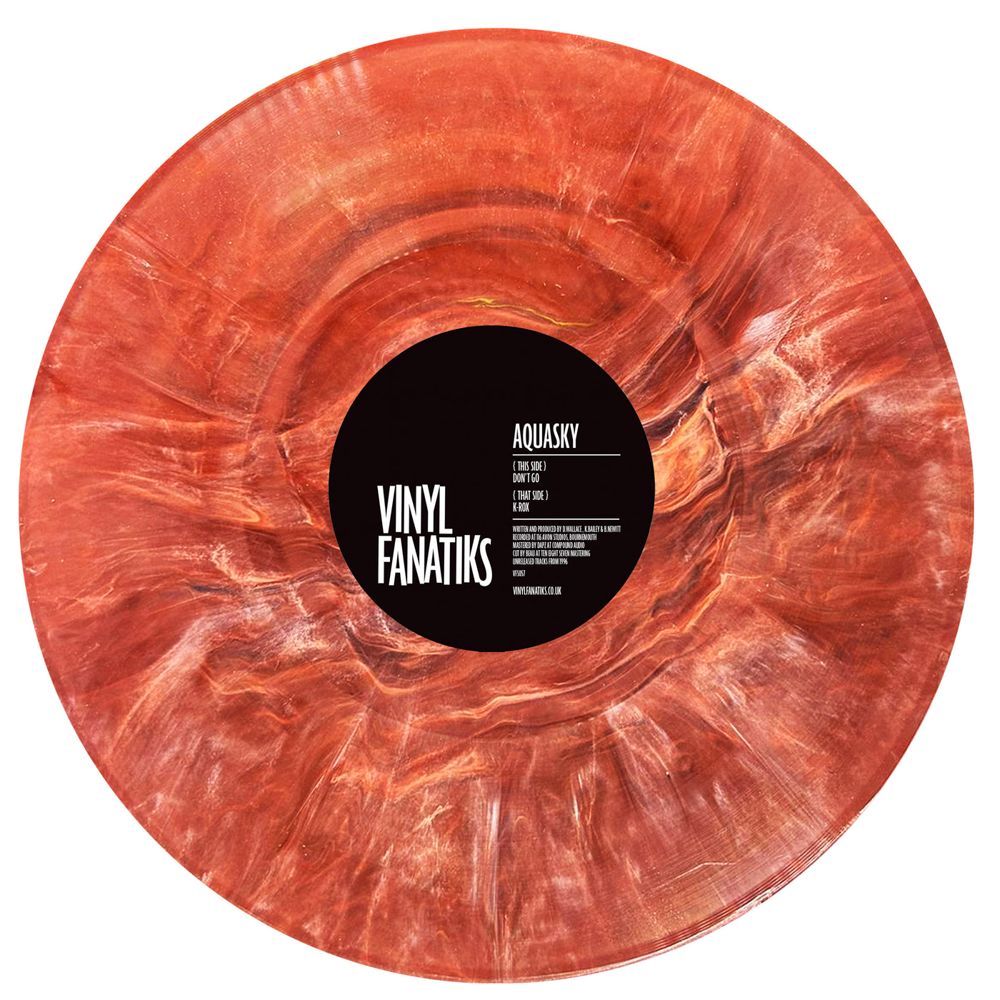 *PERSONALLY SIGNED TO YOU* Aquasky - Don't Go/K-Rox - VFS057