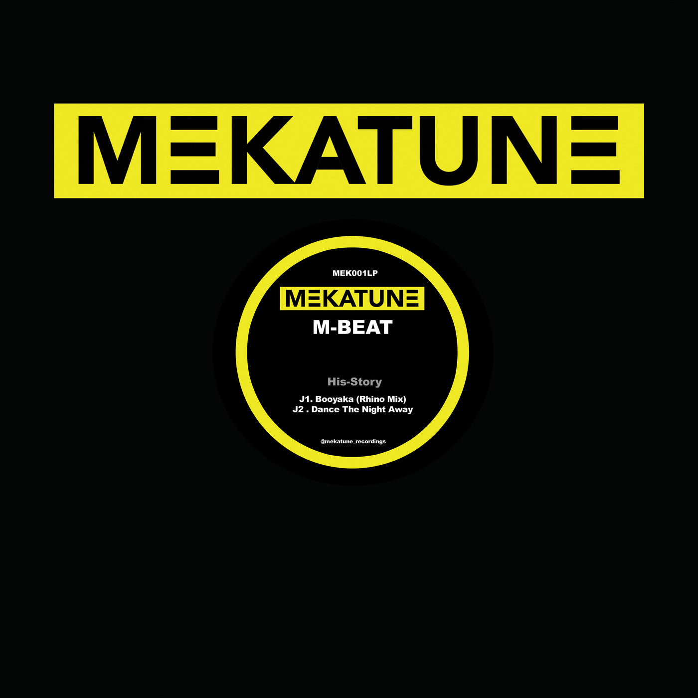 M-Beat – Booyaka (Lion Mix)/247/Booyaka (Rhino Mix)/Dance The Night Away –  MEK001LP - Disc Five