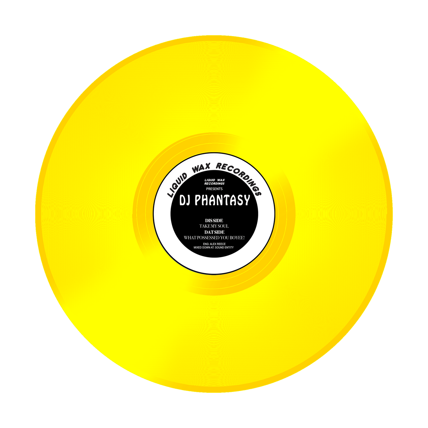 DJ Phantasy – What Possessed You Boyee!/Take My Soul - (RED/YELLOW/GREEN VINYL OPTIONS) - HAN028