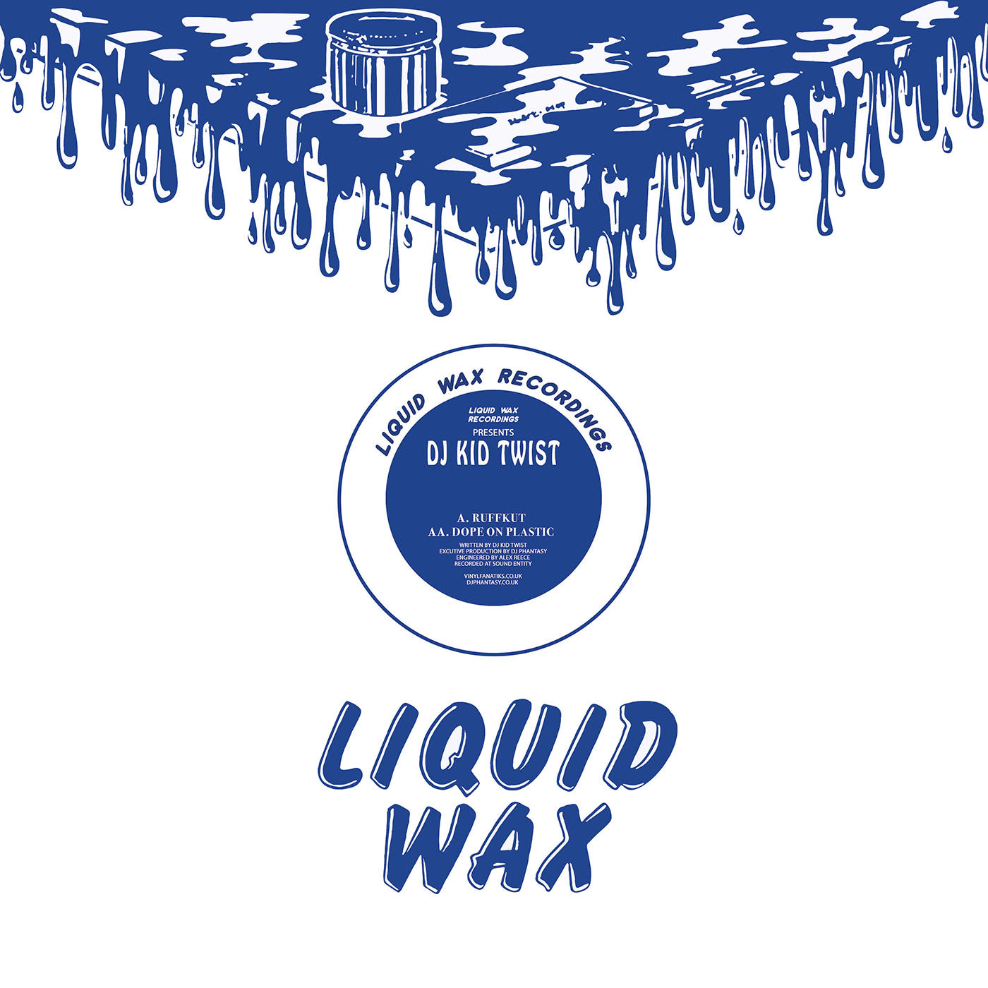 SIGNED & NUMBERED - DJ Kid Twist – Ruffkut/Dope On Plastic - HAN019