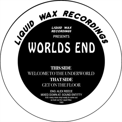 Worlds End – Get On The Floor/Welcome To The Underworld  - (RED, YELLOW & GREEN VINYL OPTIONS) - HAN029