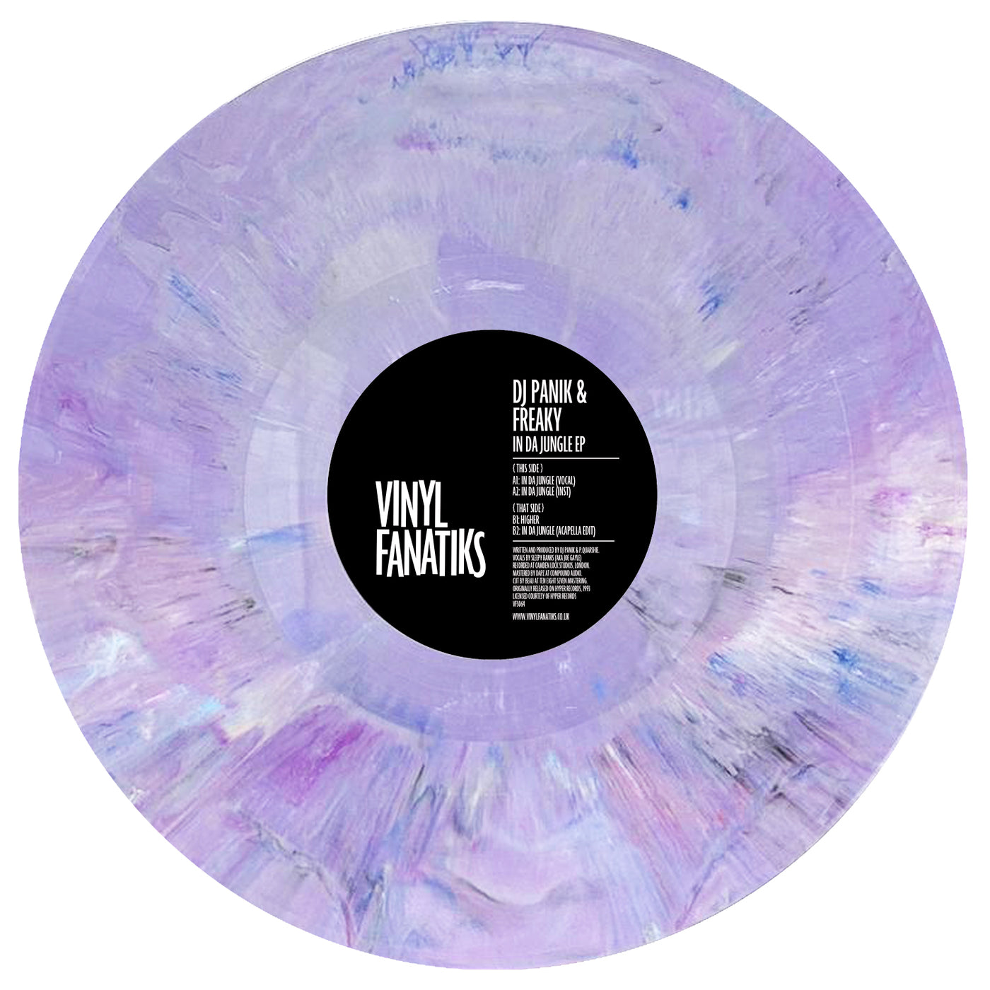 DJ Panik & DJ Freaky - In Da Jungle EP – VFS064 - Parma Violet Marble Vinyl