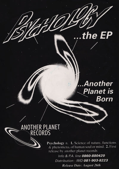 Fozbee & Cooz / Dimension - The Psychology EP - VFS015X - BLACK VINYL & FLYER
