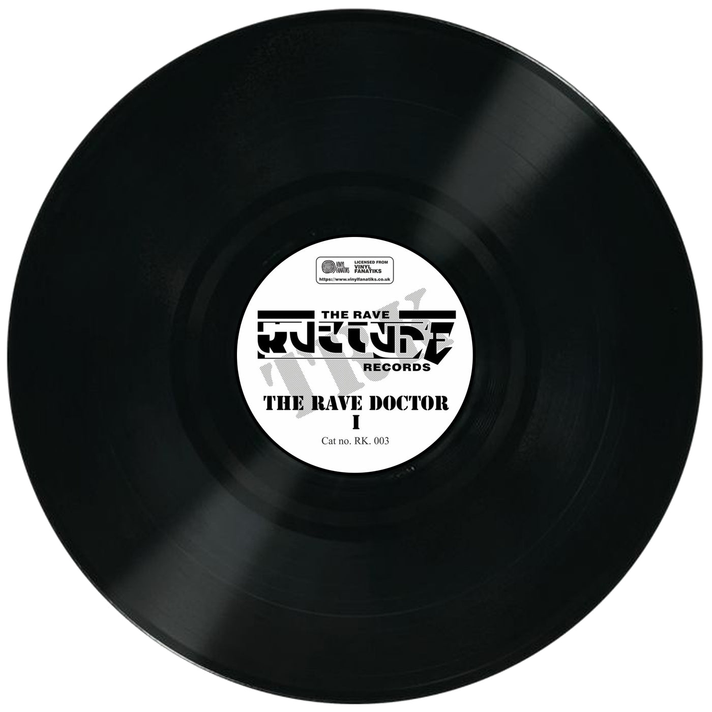 The Rave Doctor - Rave Kulture EP – RK003 - Black Vinyl