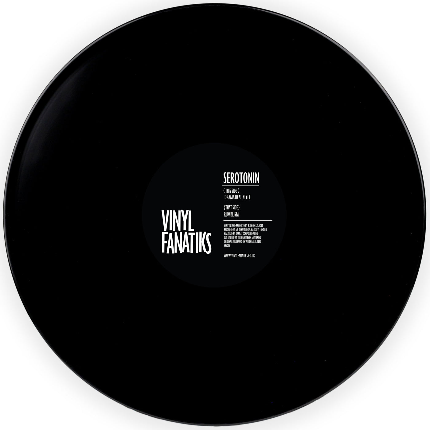 Serotonin – Dramatical Style/Rumblism 12” – VFS025 (Black Vinyl)