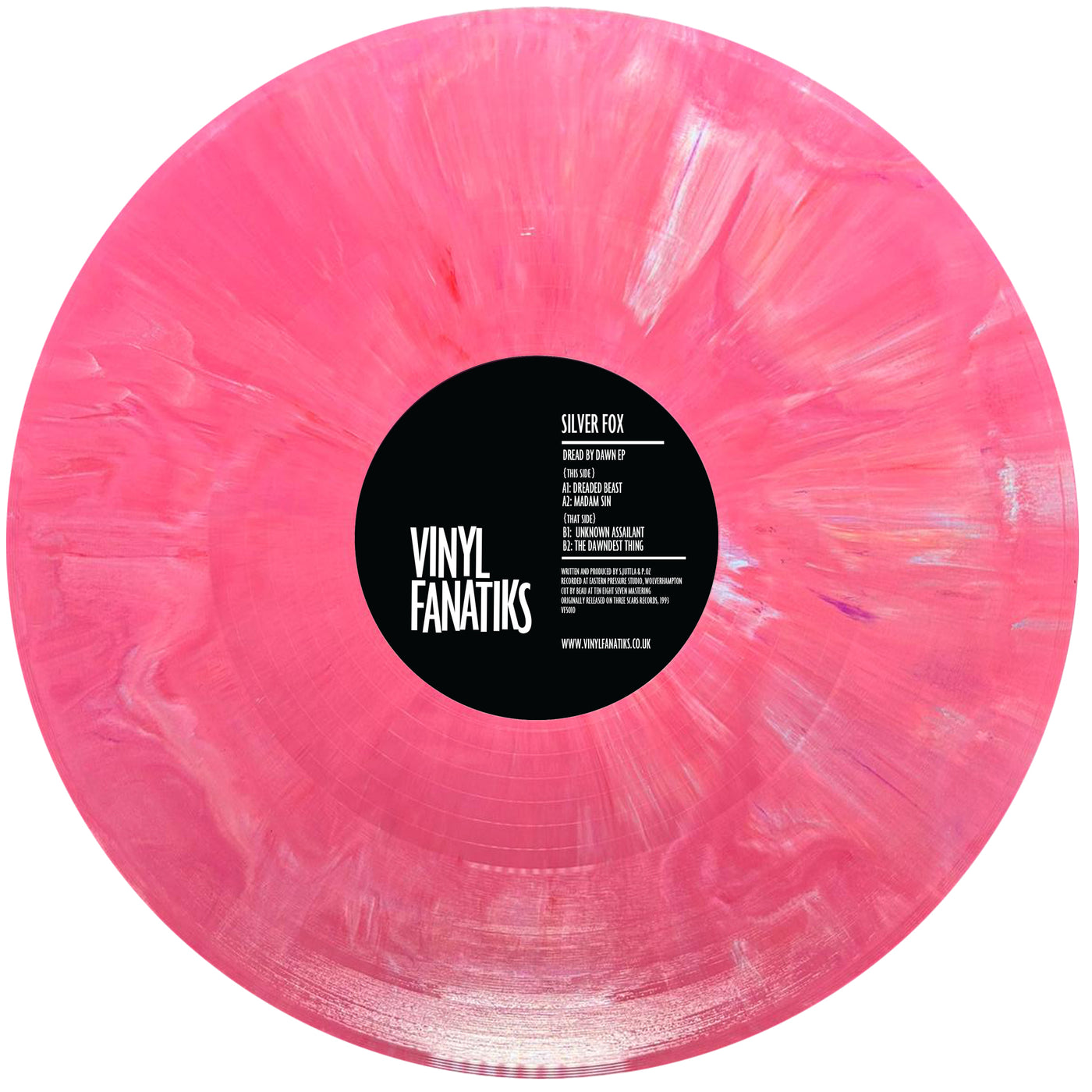 Silver Fox - Dread By Dawn EP - LIMITED PINK MARBLED VINYL 2024 REPRESS – VFS010