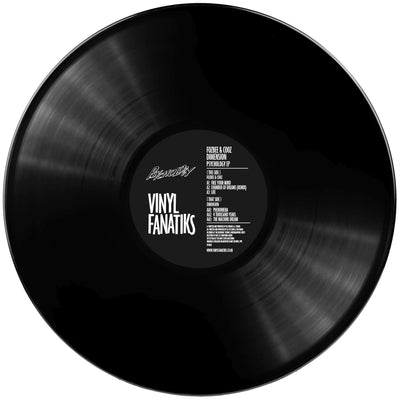 Fozbee & Cooz / Dimension - The Psychology EP - VFS015X - BLACK VINYL & FLYER