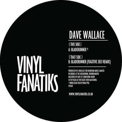 Dave Wallace - Bladerunner - VFS041 - Black Vinyl