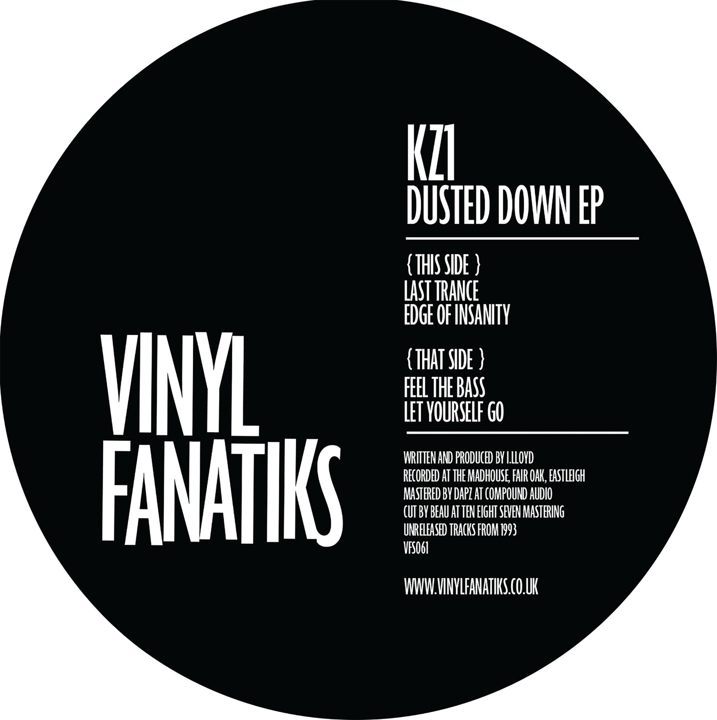 * SIGNED * Tone Def & Terminal Frost - Admission/The Haunting - VFS062