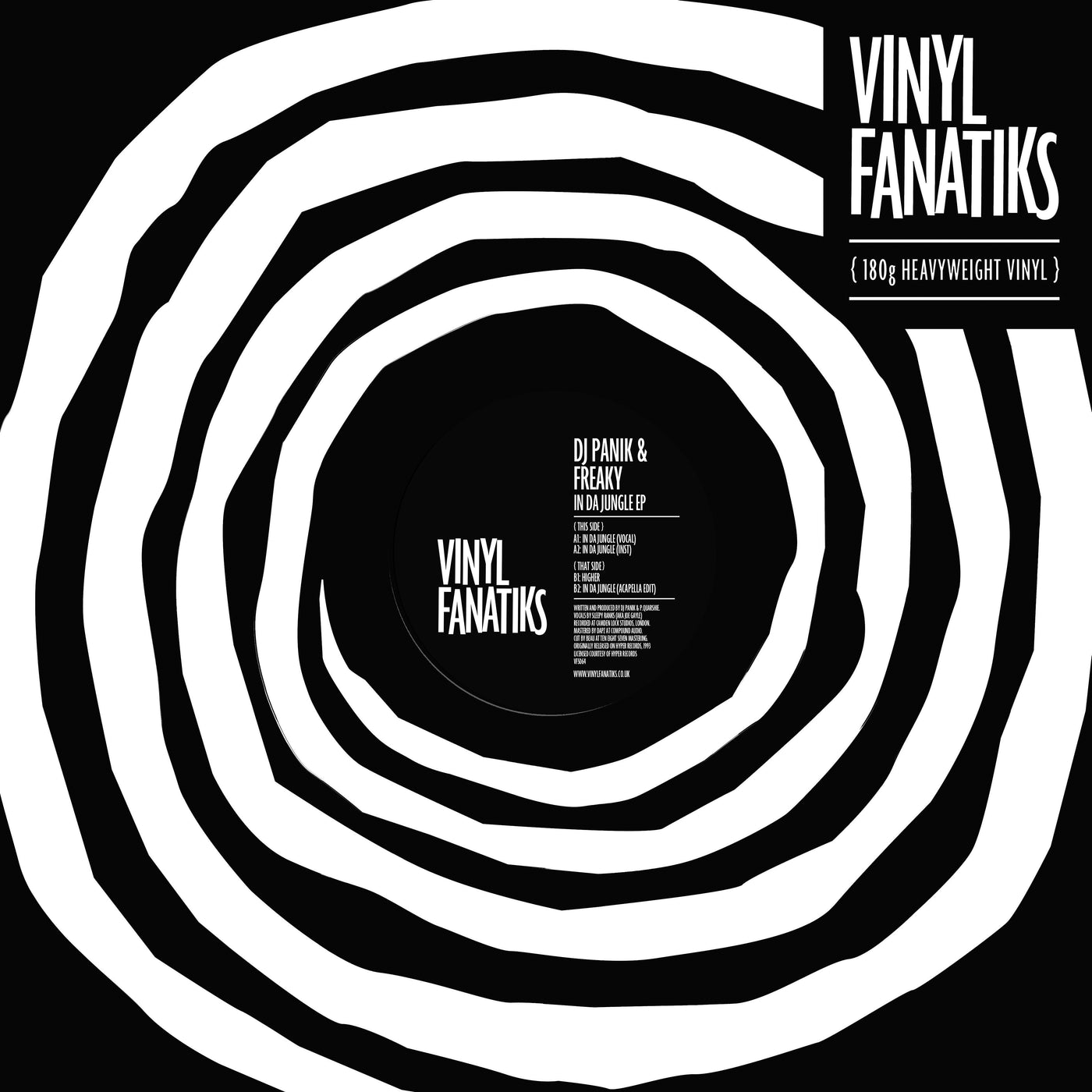 DJ Panik & DJ Freaky - In Da Jungle EP – VFS064 - Parma Violet Marble Vinyl