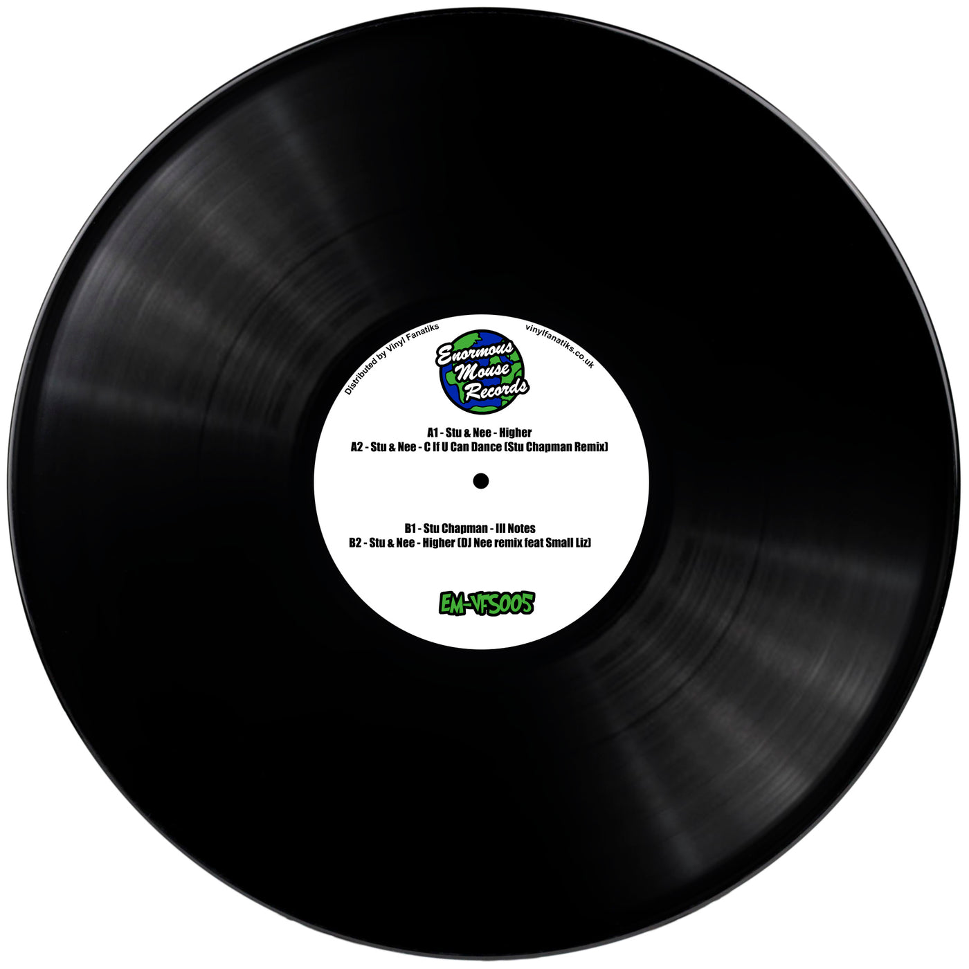 The Enormous Mouse Double Pack - EP5 and EP6 (with Stickers and 005 Remix WAVs)