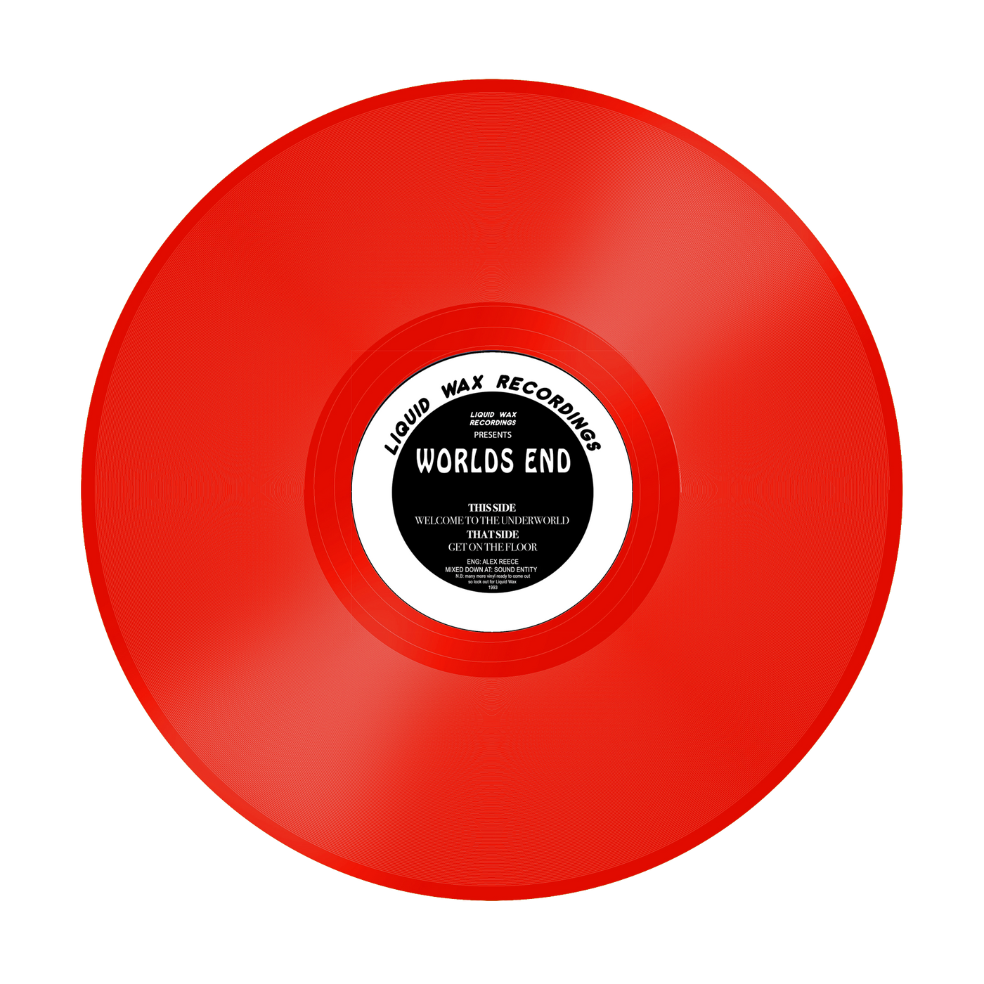 Worlds End – Get On The Floor/Welcome To The Underworld  - (RED, YELLOW & GREEN VINYL OPTIONS) - HAN029