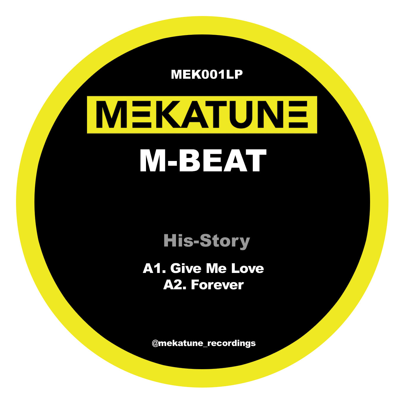 M-Beat – Give Me Love/Forever/Style (Sweet Girl & Cool Girl Mixes) –  MEK001LP - Disc One