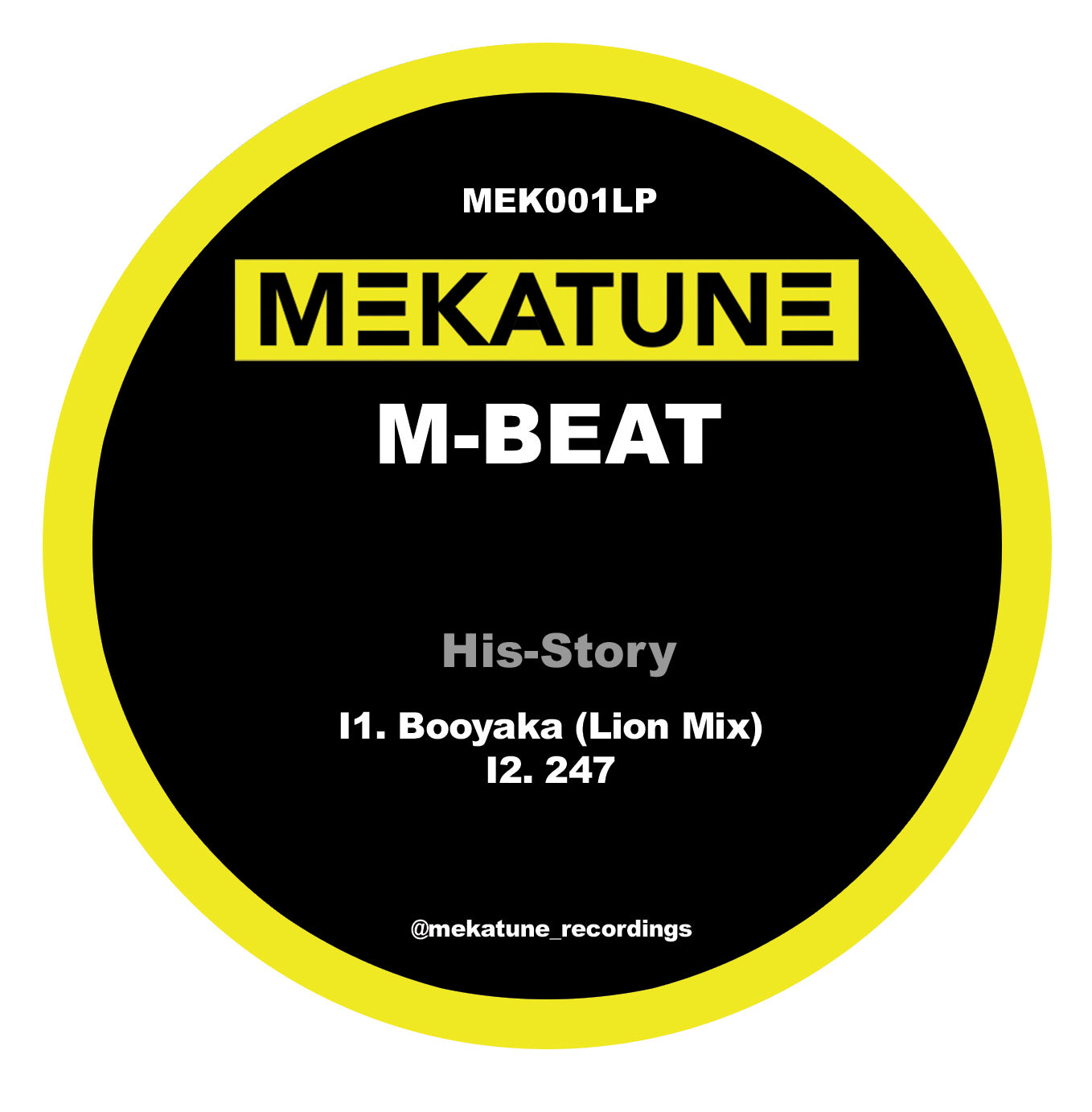 M-Beat – Booyaka (Lion Mix)/247/Booyaka (Rhino Mix)/Dance The Night Away –  MEK001LP - Disc Five