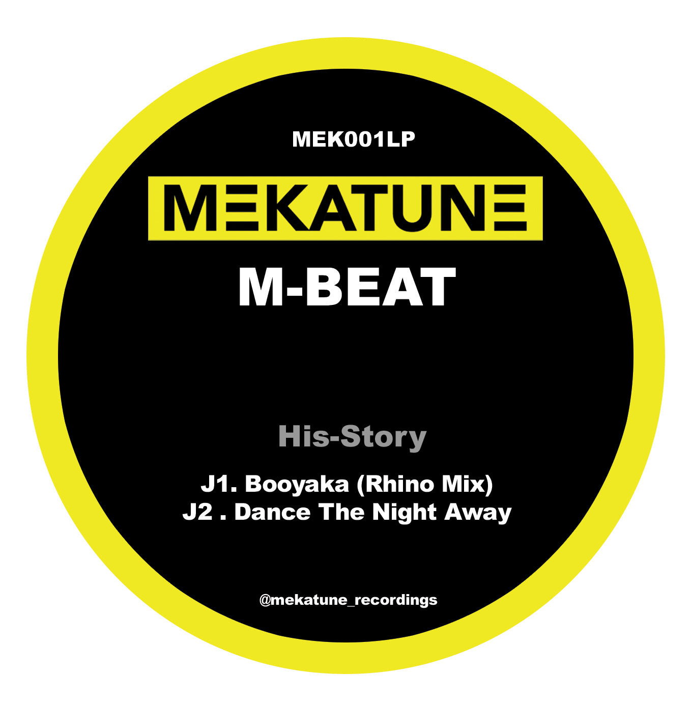 M-Beat – Booyaka (Lion Mix)/247/Booyaka (Rhino Mix)/Dance The Night Away –  MEK001LP - Disc Five