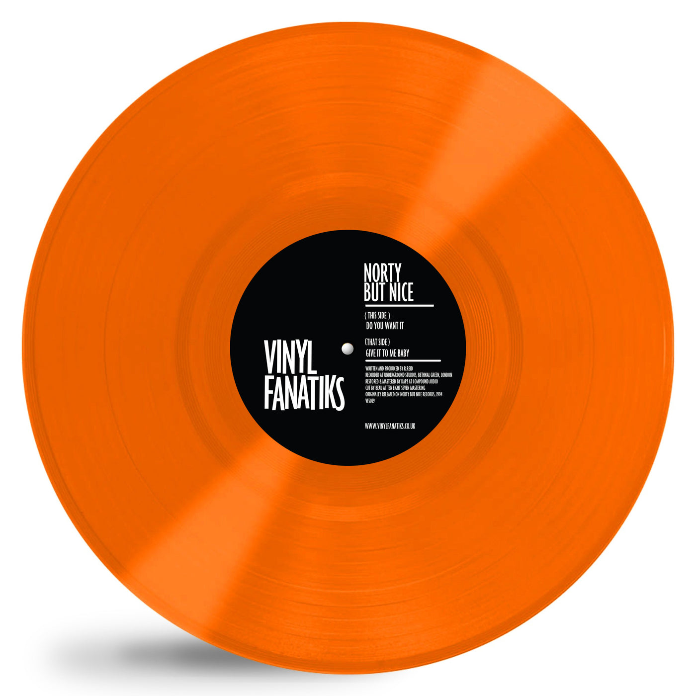 Norty But Nice - Do You Want It/Give It To Me Baby – VFS019 - ORANGE VINYL