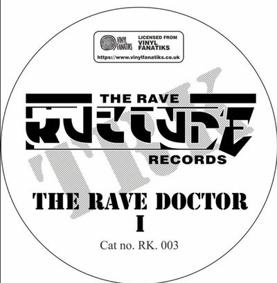 The Rave Doctor - Rave Kulture EP – RK003 - Black Vinyl