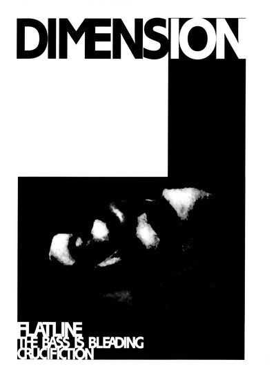 Dimension - Flatline EP - VFS088 - BLACK VINYL & FLYER