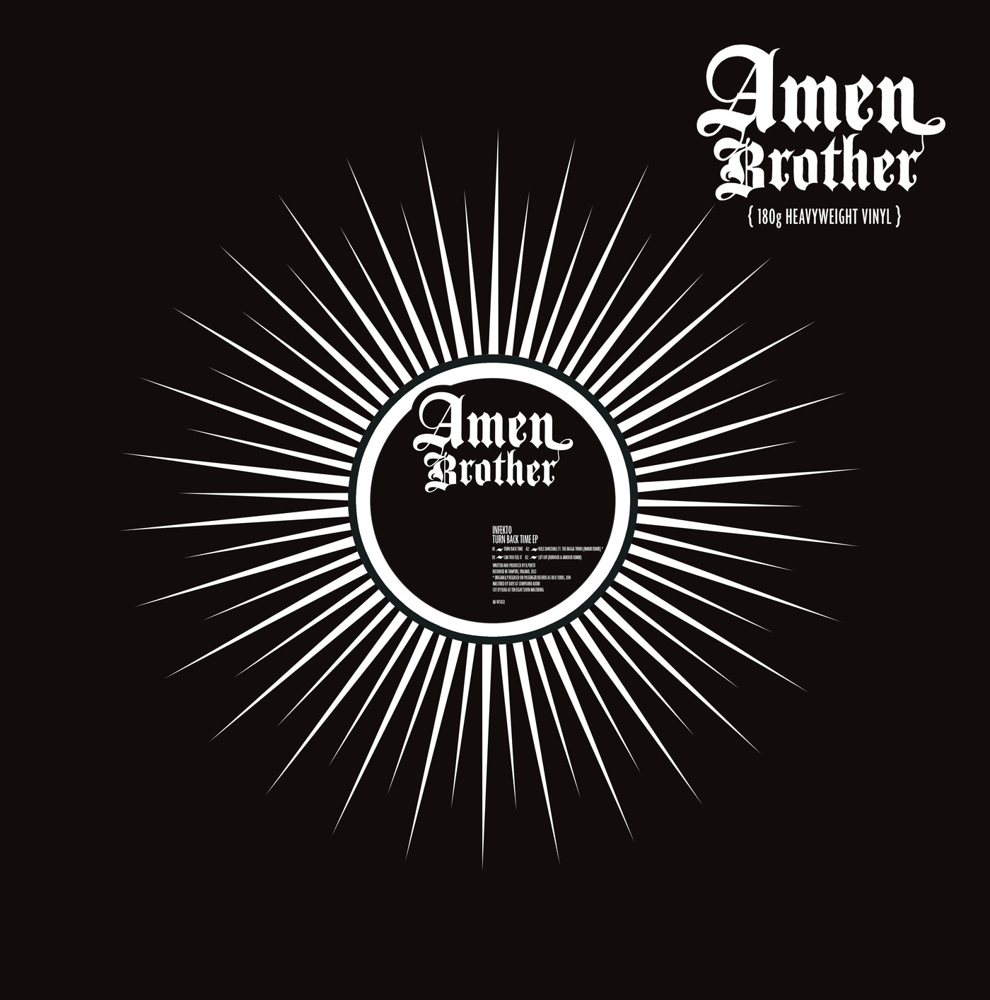Amen Brother Double Pack - DJH & Infekto ft Ragga Twins/Manix/Nervous & Anxious (12" Vinyl & Digital WAVs)