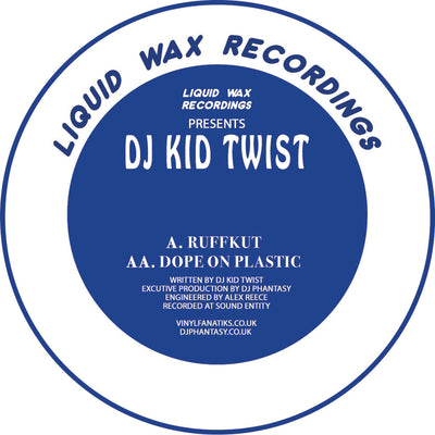 DJ Kid Twist – Ruffkut/Dope On Plastic - (RED/WHITE/BLUE VINYL OPTIONS) - HAN019