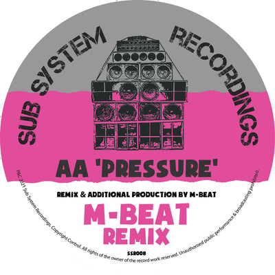 Fugitive – Pressure/M-Beat Remix 10″ (Digital)