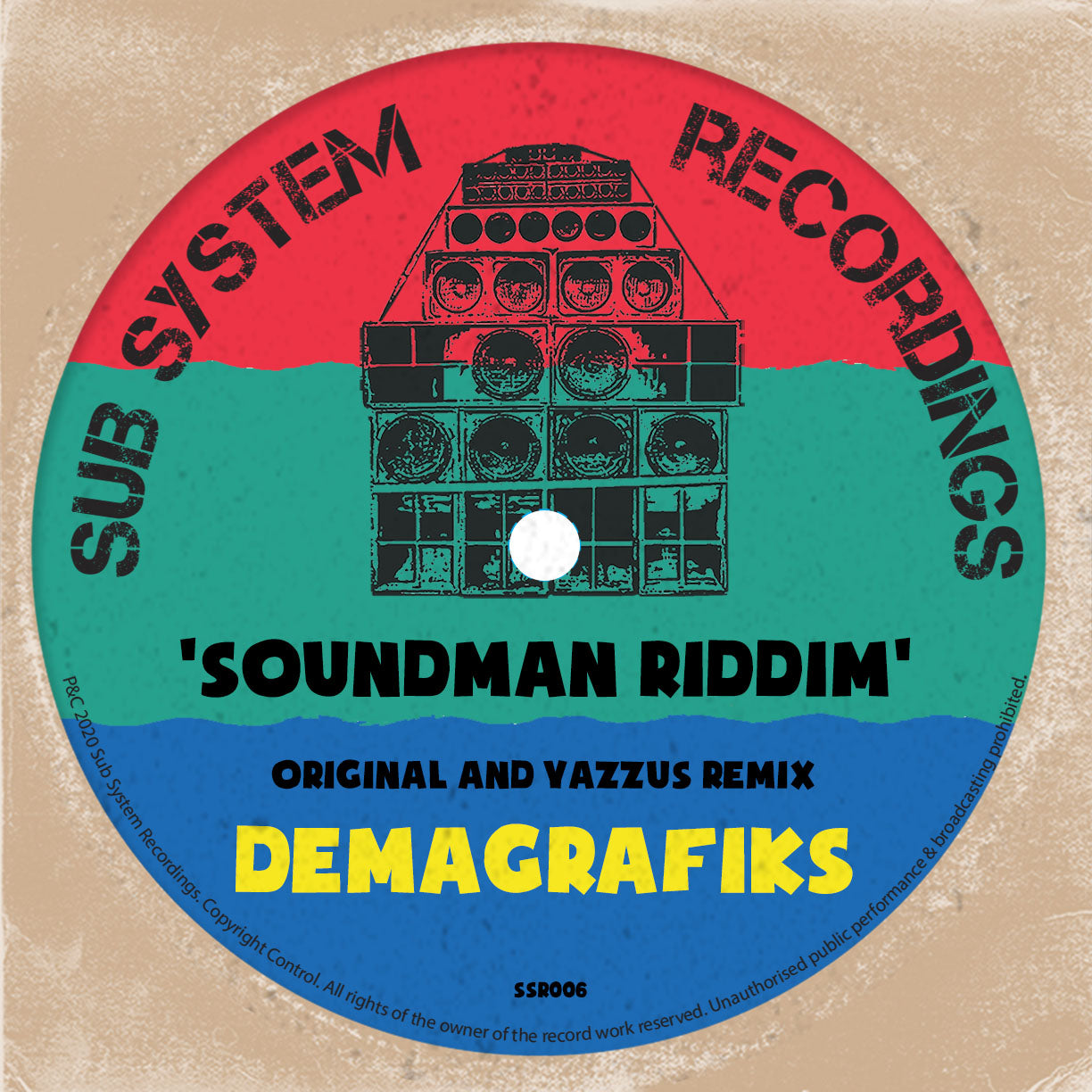 Demagrafiks (M-Beat & Missing) – Soundman Riddim/Yazzus Cute Face Remix 10″ – SSR006 (Digital)