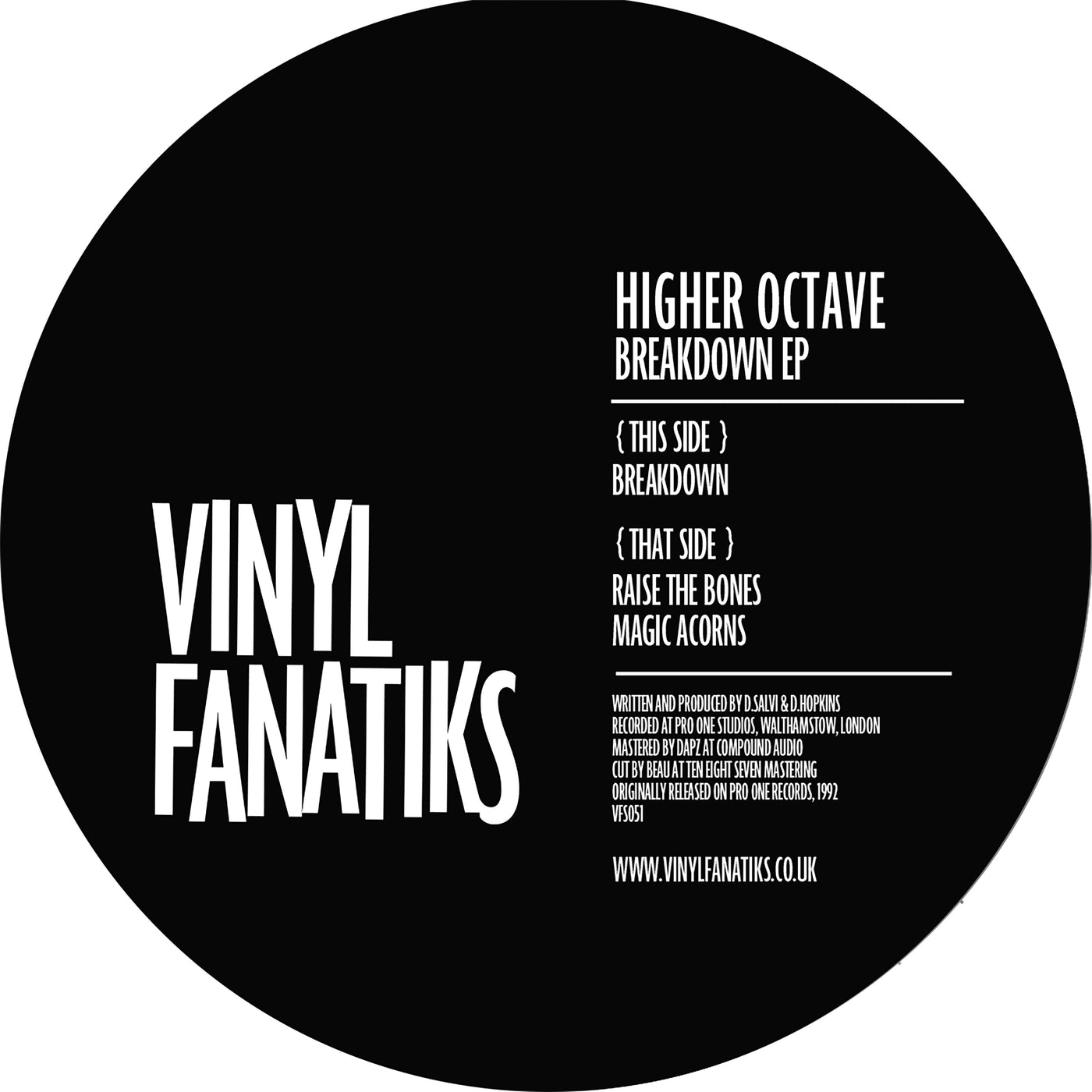 Higher Octave – Breakdown EP – VFS051