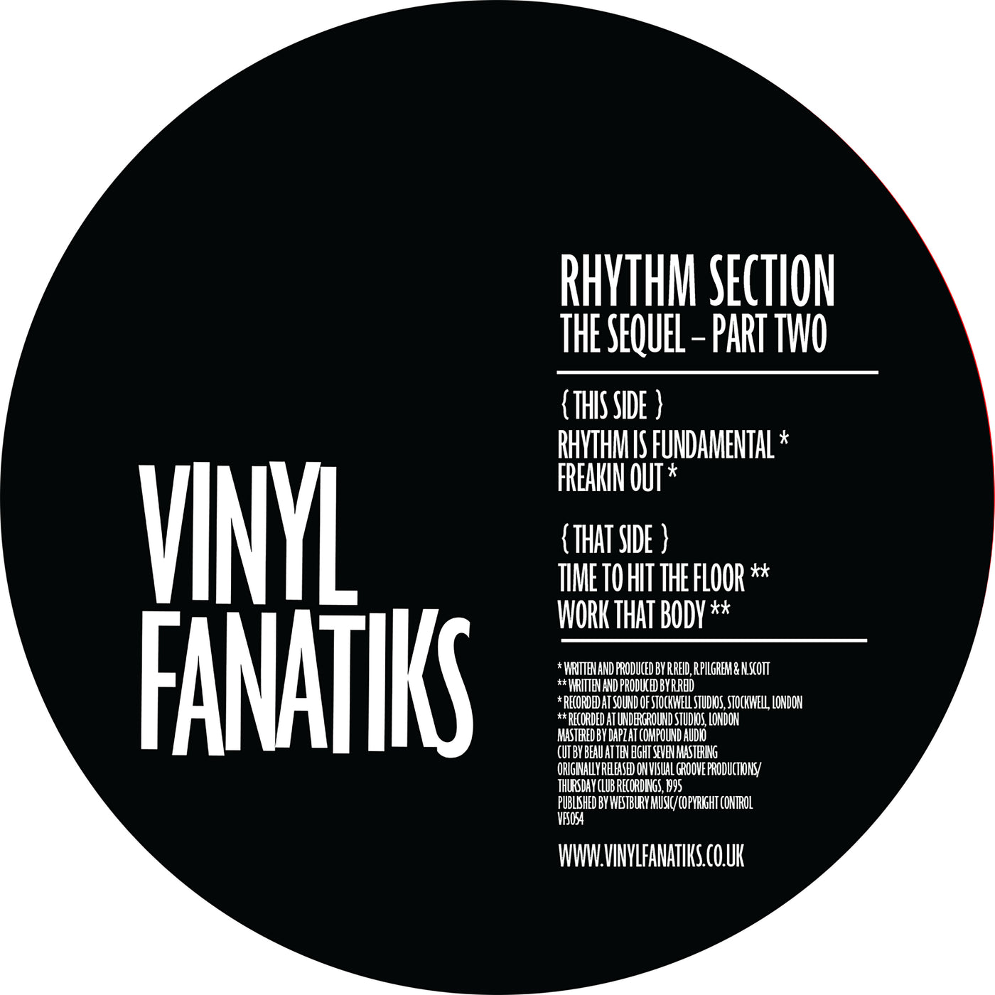 *SIGNED* Rhythm Section II - The Sequel - Part Two - VFS054