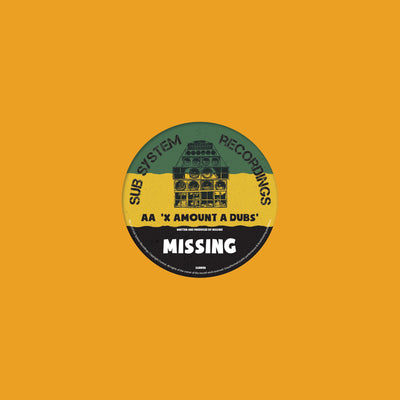Missing & Mr Time – Tings A Run/Missing – X Amount Of Dub 10″ – SSR003 (Digital)